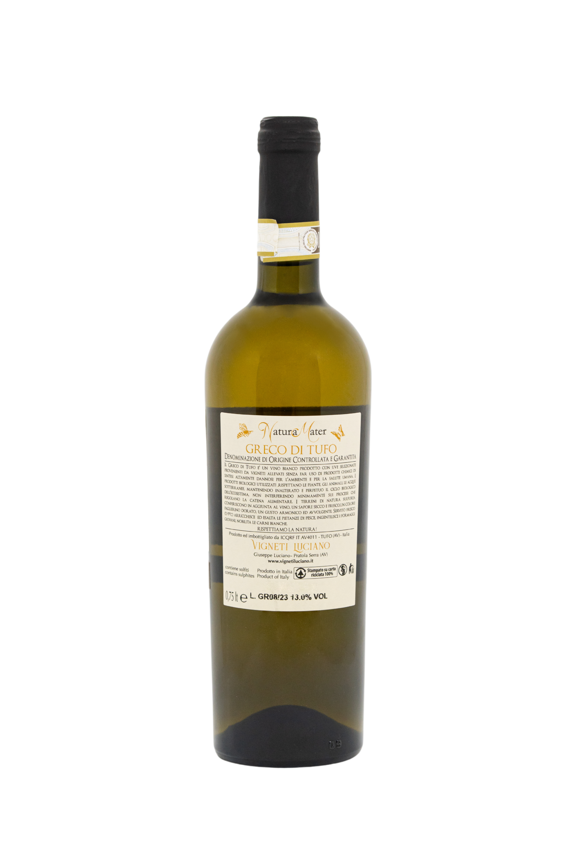 Offerta speciale su confezione da 6 Bottiglie Greco di Tufo D.O.C.G. - immagine 2